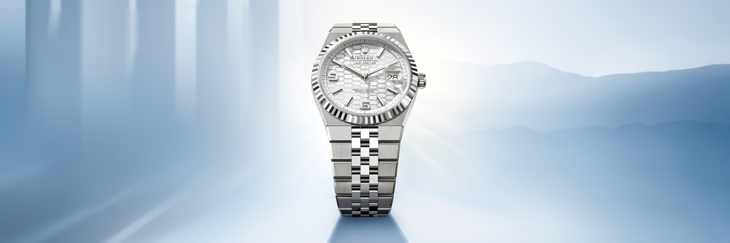 Rolex Land-Dweller 36 Ouro Everose 18 quilates, M127285TBR-0002