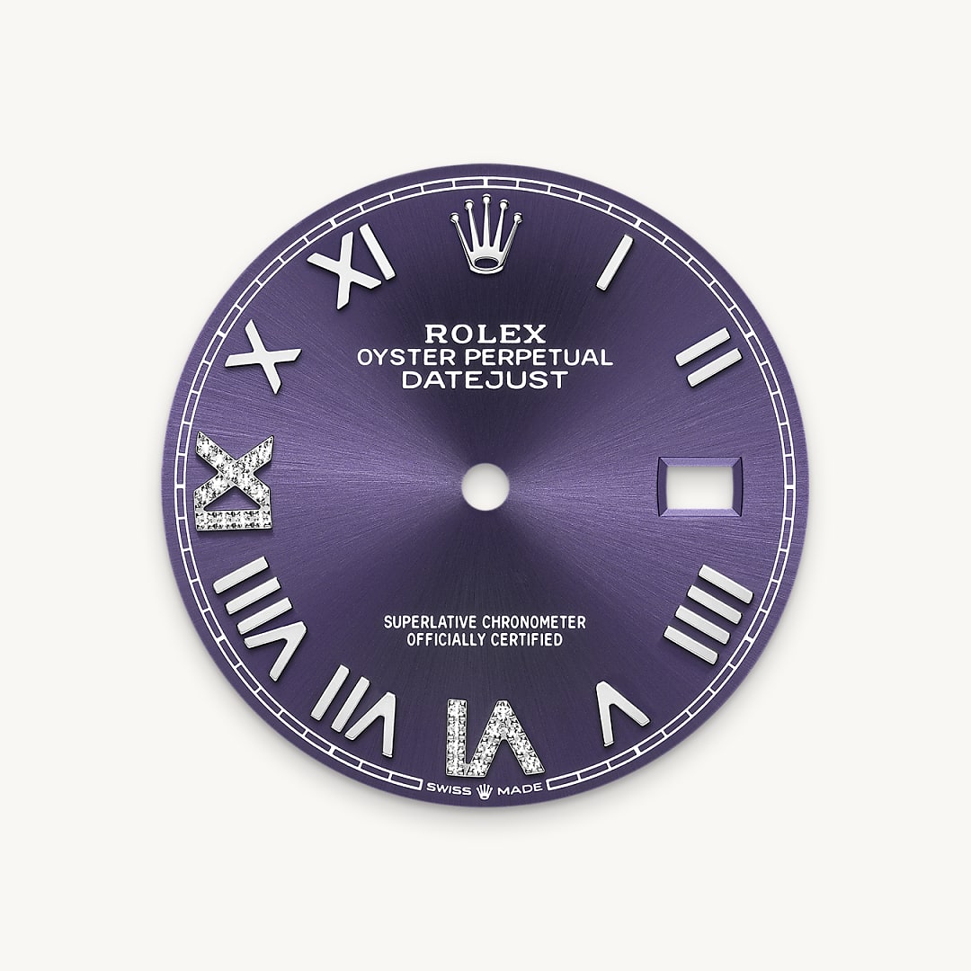pixyleo Rolex Datejust 36 Rolesor branco – combinação de aço Oystersteel e