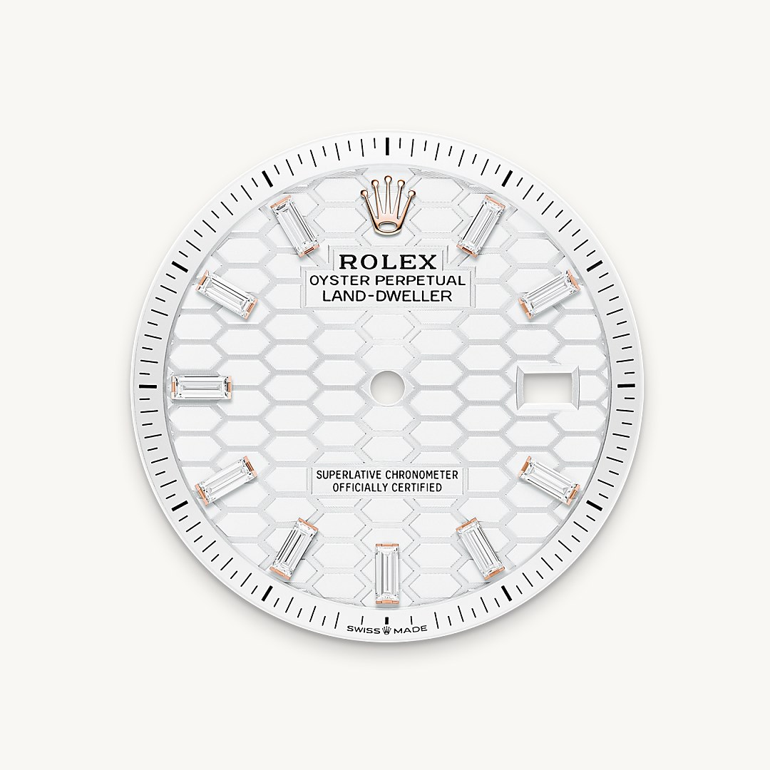 Rolex Land-Dweller 36 Ouro Everose 18 quilates, M127285TBR-0002