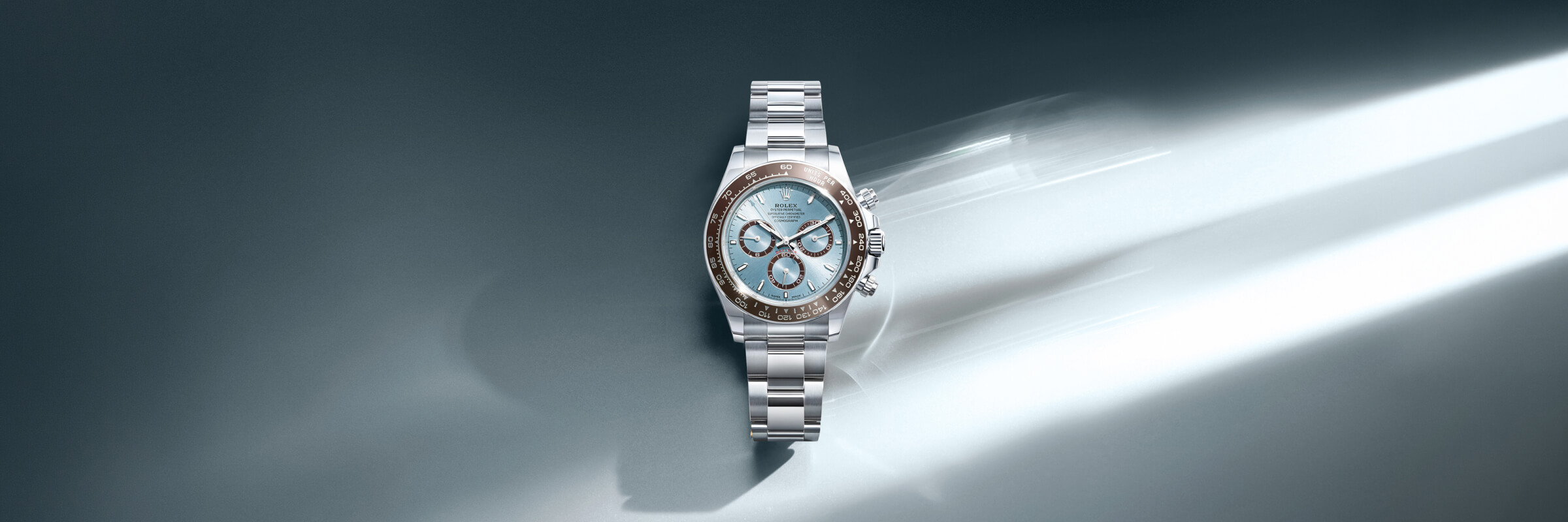 Rolex Cosmograph Daytona ouro branco 18 quilates, M126589RBR-0001