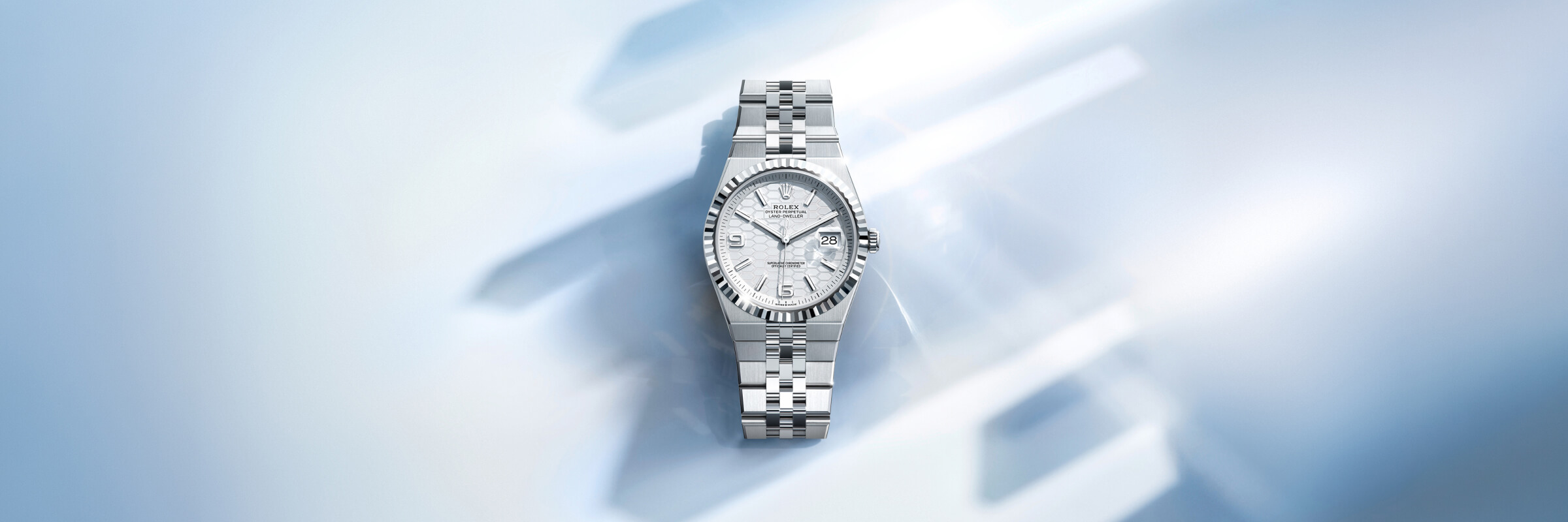 Rolex Land-Dweller 36 Ouro Everose 18 quilates, M127285TBR-0002