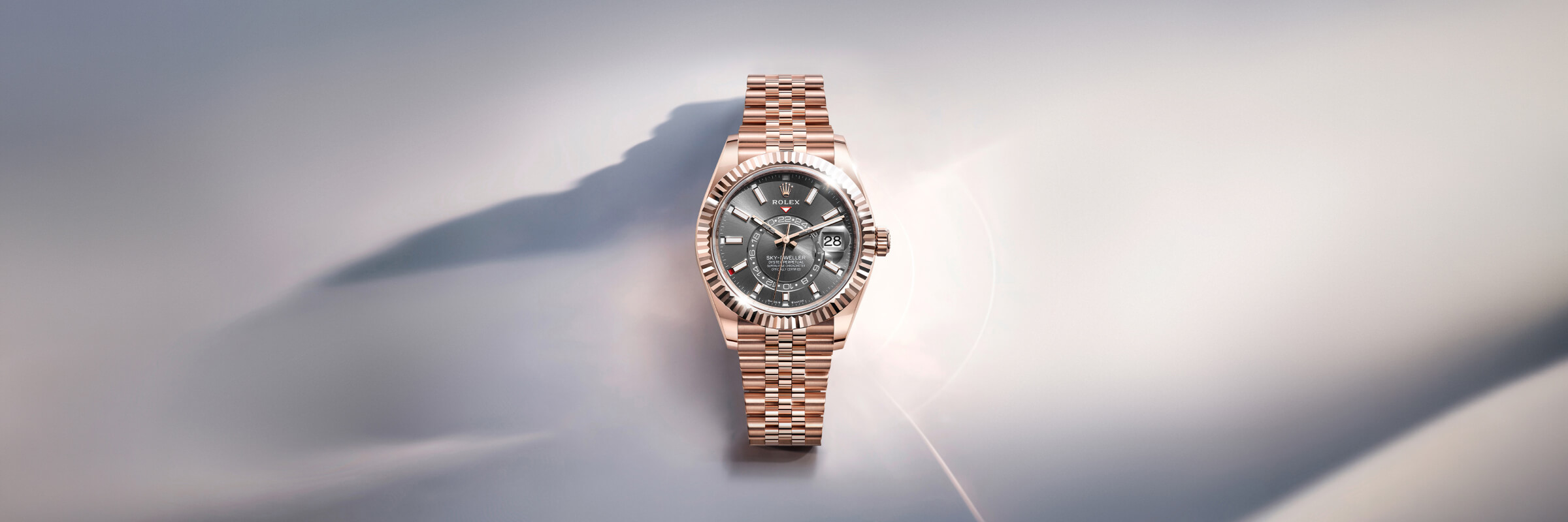Rolex Sky-Dweller Ouro Everose 18 quilates, M336935-0008