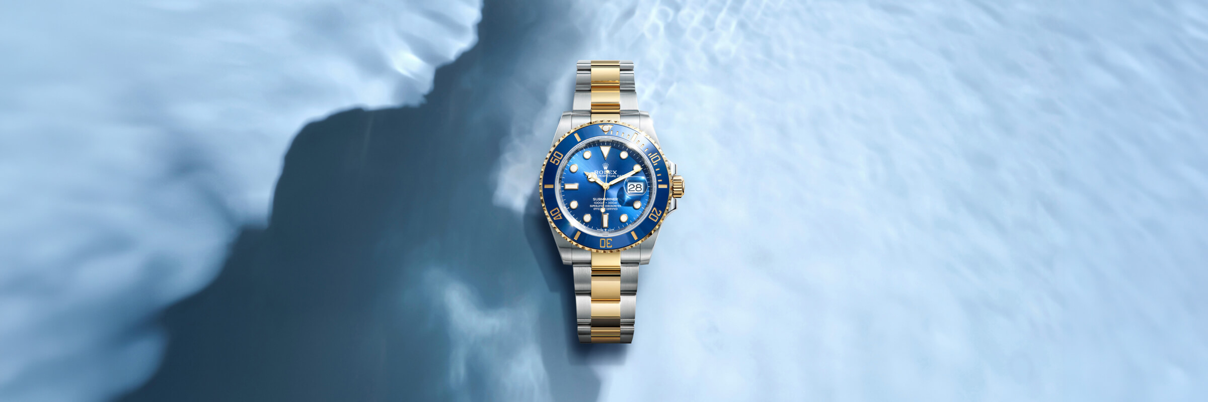Rolex Submariner Date Rolesor amarelo – combinação de aço