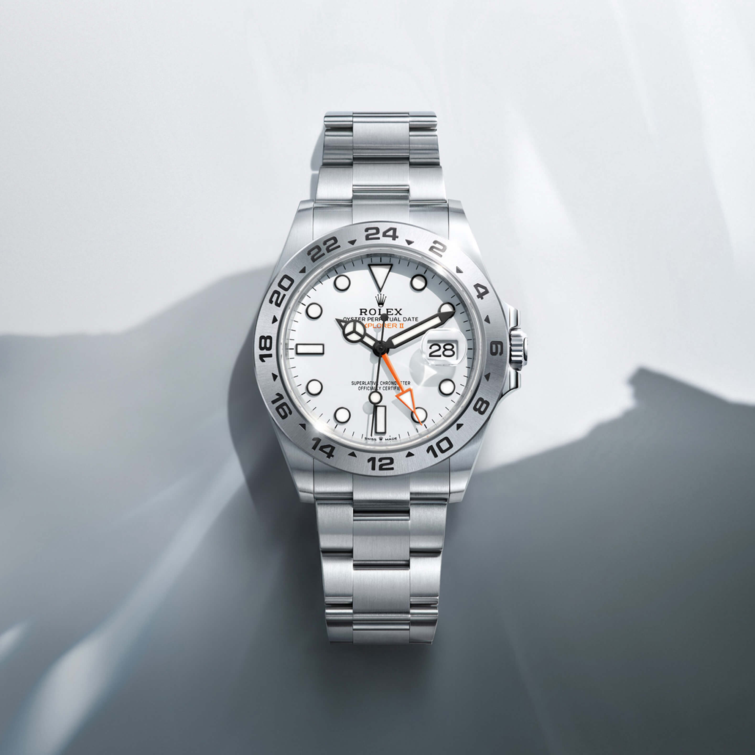 Rolex Explorer II Aço Oystersteel, M226570-0001 | Frattina