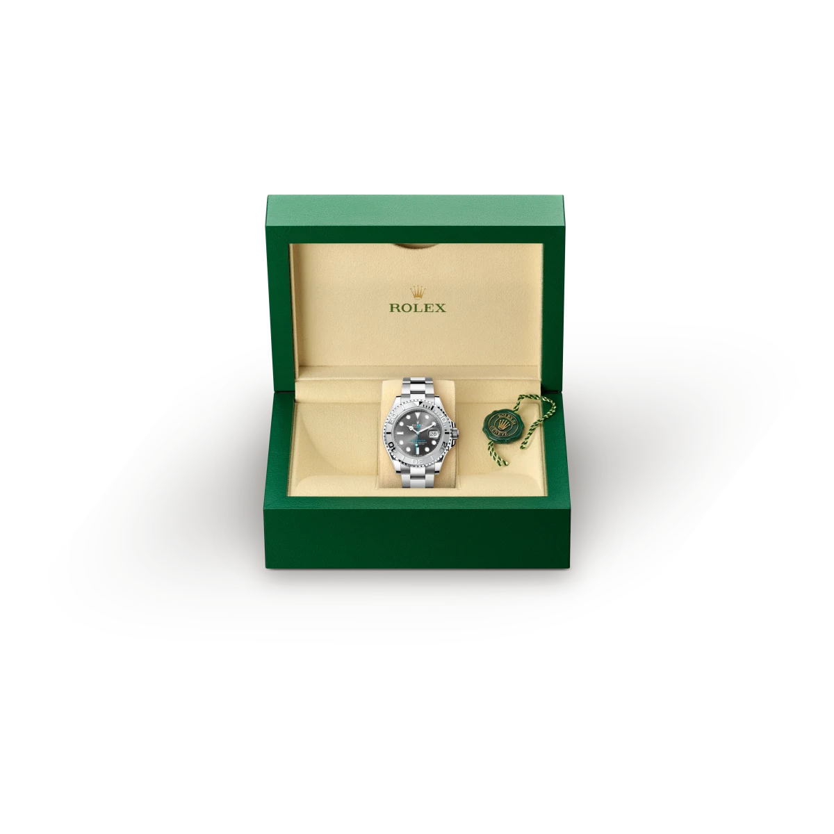 Rolex Yacht-Master 40 Rolesium – combinação de aço Oystersteel e